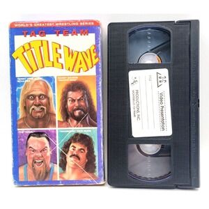 Tag Team Title Wave: The Missing Matches VHS 1989 3-G Home Video Kit Parker Film